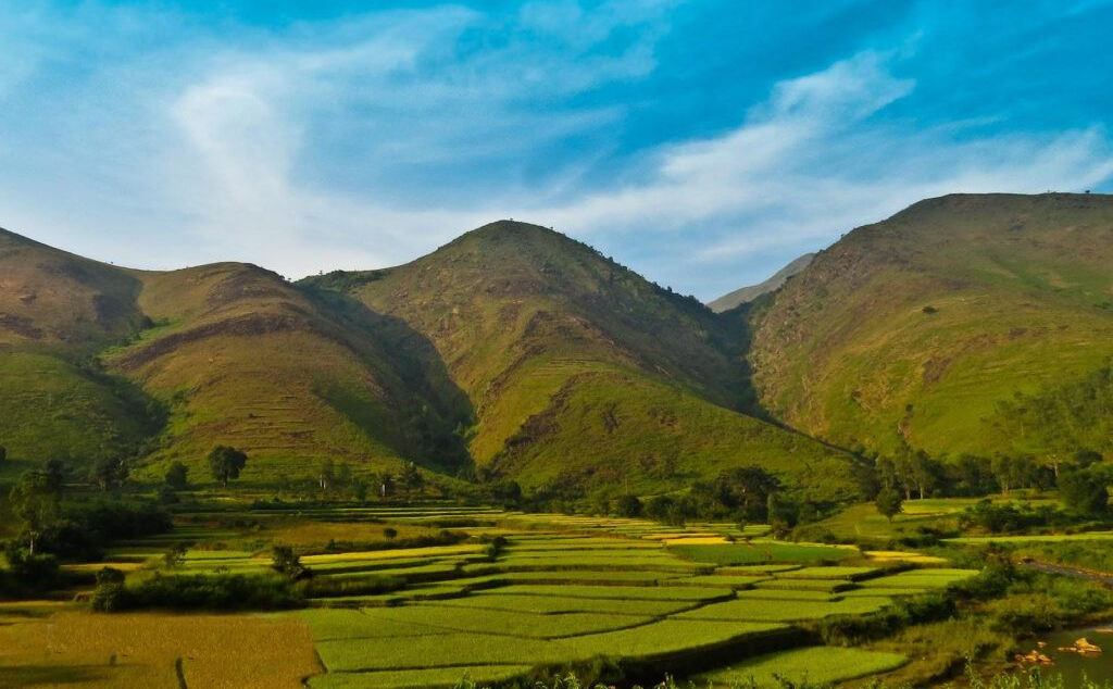 Deomali mountains in Koraput, Odisha