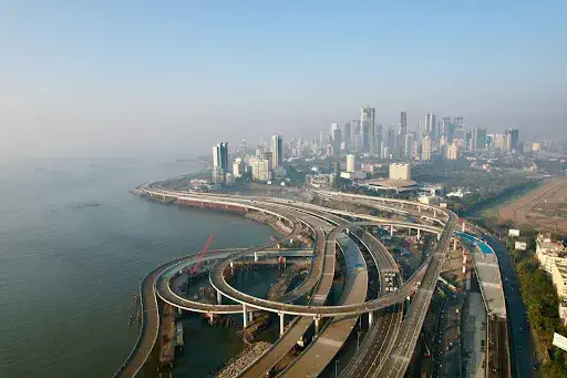Atal Setu Sea bridge in Mumbai