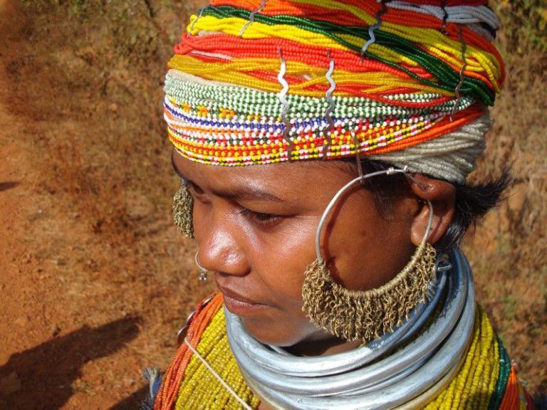 Female from the Bonda Tribe of Odisha