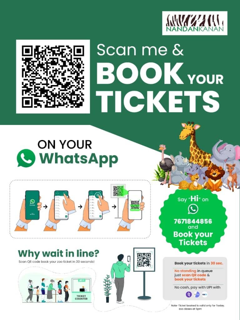 Nandankanan zoo -Tickets