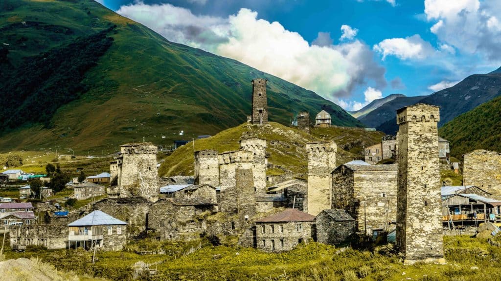 ushguli stonetowers